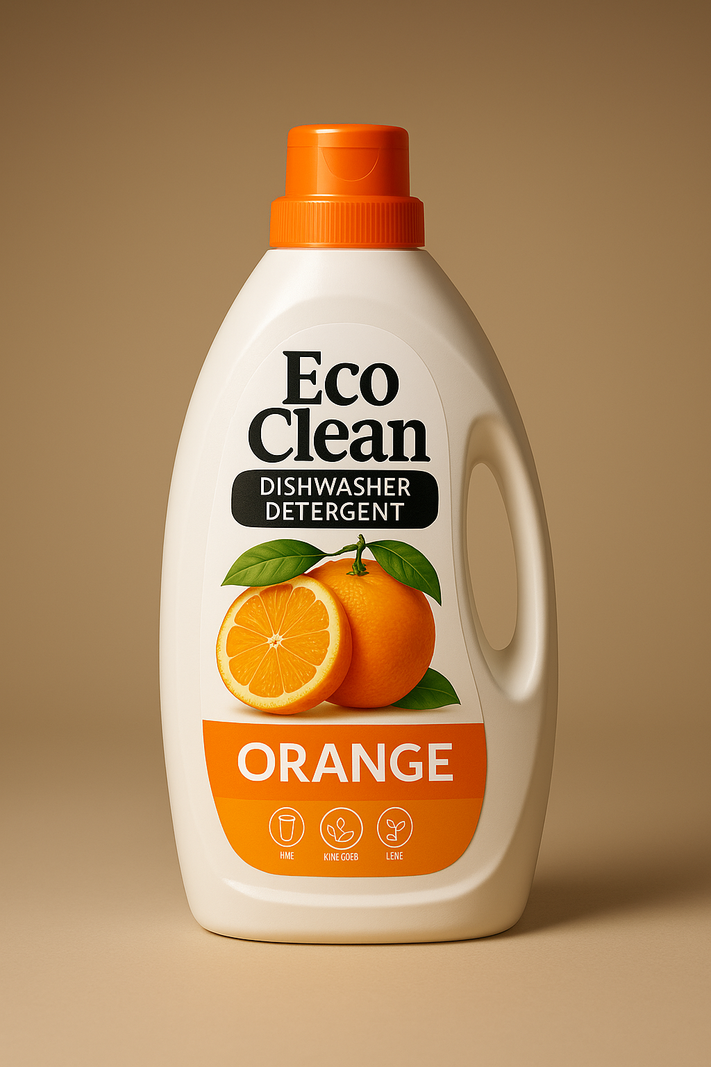 EcoClean Orange Bottle